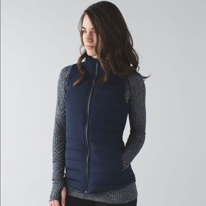 NWT Lululemon Fluffed Up Vest - Navy Inkwell 4